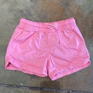 GAP Kids hot pink and denim blue shorts Size M
